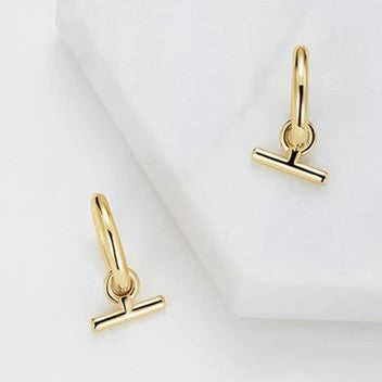 Zafino Winnie Hoop Earrings Gold
